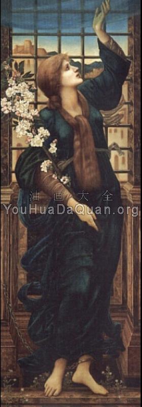 Hope - 爱德华·科莱·伯恩·琼斯